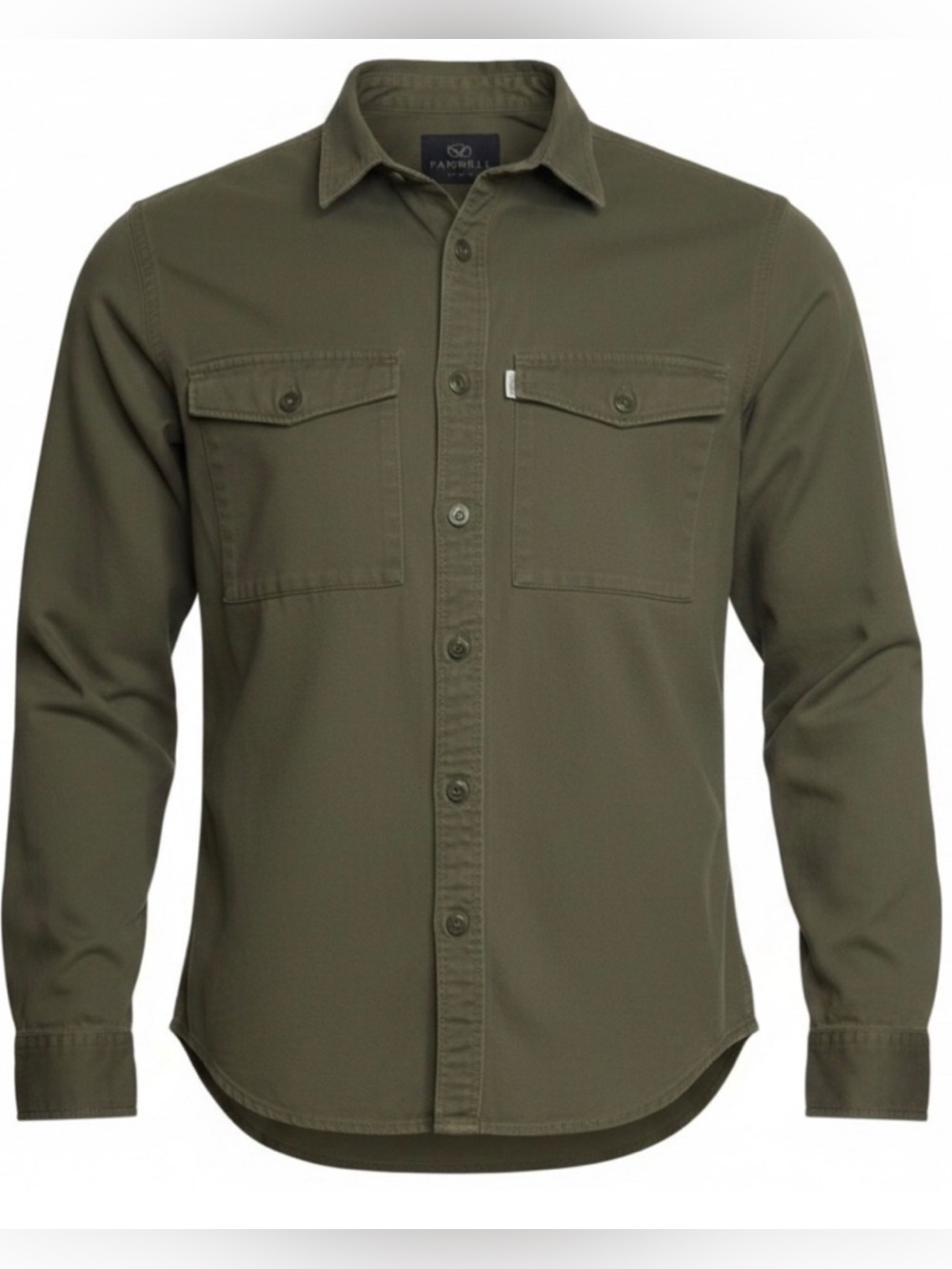 FARRELL OLIVE WORKSHIRT SMALL